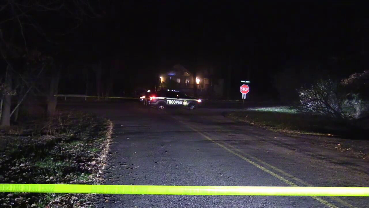 Polk Township Monroe robbery shooting scene